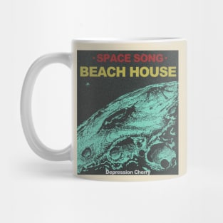 beach house retro design Mug